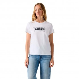 Тениска Levi´s ® The Perfect short sleeve T-shirt - White (Black / White / Bright White) тениска,мъжки,тениски,дамски,тениски,levi´s,®,the,perfect,short,sleeve,t,shirt,white,(black,white,bright,white)