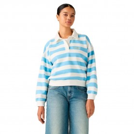 Поларена блуза Levi´s ® Vintage Rugby Graphic Fleece sweatshirt - Blue (Alaskan Blue) поларена,блуза,дамски,блузи,levi´s,®,vintage,rugby,graphic,fleece,sweatshirt,blue,(alaskan,blue)