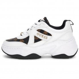 маратонки,мъжки,маратонки,дамски,маратонки,guess,hacha,trainers,white,(brown)