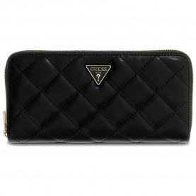 портфейли,и,портмонета,guess,juliet,large,woman,wallet,black,(black)
