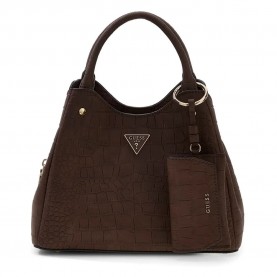 чанта,всички,чанти,guess,lorella,small,girlfriend,bag,brown,(espresso)