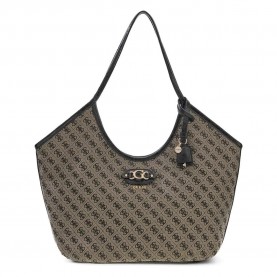 чанта,всички,чанти,guess,samantha,girlfriend,bag,brown,(black,logo)