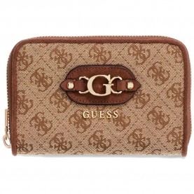 портфейли,и,портмонета,guess,samantha,medium,woman,wallet,brown,(latte,logo,brown)