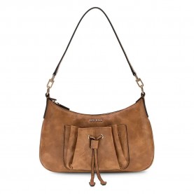 чанта,за,през,рамо,всички,чанти,guess,theodora,mini,shoulder,bag,brown,(cognac)