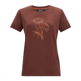 Тениска Regatta Filandra IX short sleeve T-shirt - Brown (Dark Cherry Peony) тениска,мъжки,тениски,дамски,тениски,regatta,filandra,ix,short,sleeve,t,shirt,brown,(dark,cherry,peony)