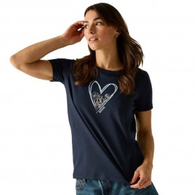Тениска Regatta Filandra IX short sleeve T-shirt - Blue (Navy Heart Meadow) тениска,мъжки,тениски,дамски,тениски,regatta,filandra,ix,short,sleeve,t,shirt,blue,(navy,heart,meadow)
