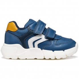 Маратонки Geox Flexyper Mini slip-on trainers - Blue (Avio / Orange) маратонки,мъжки,маратонки,дамски,маратонки,geox,flexyper,mini,slip,on,trainers,blue,(avio,orange)