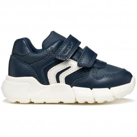 Маратонки Geox Flexyper Mini slip-on trainers - Blue (Navy / White) маратонки,мъжки,маратонки,дамски,маратонки,geox,flexyper,mini,slip,on,trainers,blue,(navy,white)