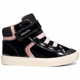 Маратонки Geox Gisli A trainers - Black (Black / Old Rose) маратонки,мъжки,маратонки,дамски,маратонки,geox,gisli,a,trainers,black,(black,old,rose)