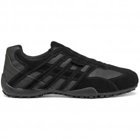 Маратонки Geox Snake L trainers - Black (Black) маратонки,мъжки,маратонки,дамски,маратонки,geox,snake,l,trainers,black,(black)
