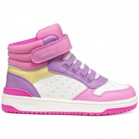 Маратонки Geox Washiba A trainers - Pink (Dark Pink / Multicolor) маратонки,мъжки,маратонки,дамски,маратонки,geox,washiba,a,trainers,pink,(dark,pink,multicolor)