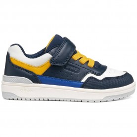 Маратонки Geox Washiba H trainers - Blue (Navy / Yellow) маратонки,мъжки,маратонки,дамски,маратонки,geox,washiba,h,trainers,blue,(navy,yellow)