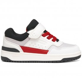 Маратонки Geox Washiba H trainers - White (White / Red) маратонки,мъжки,маратонки,дамски,маратонки,geox,washiba,h,trainers,white,(white,red)