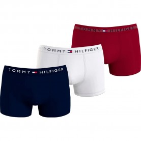 Боксерки Tommy hilfiger UM0UM03908 Trunk boxers 3 units - Multicolor (Desert Sky / White / Rouge) боксерки,мъжко,бельо,tommy,hilfiger,um0um03908,trunk,boxers,3,units,multicolor,(desert,sky,white,rouge)