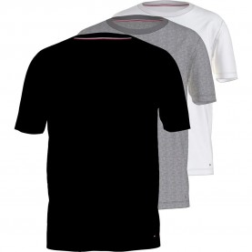 Тениска Tommy hilfiger UM0UM03933 short sleeve T-shirt 3 units - Multicolor (Black / White / Grey Heather) тениска,мъжки,тениски,дамски,тениски,tommy,hilfiger,um0um03933,short,sleeve,t,shirt,3,units,multicolor,(black,white,grey,heather)