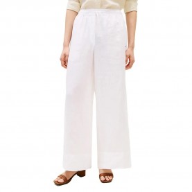 Панталони Tommy hilfiger WW0WW48970 Linen pants - White (Th Optic White) панталони,мъжки,панталони,дамски,панталони,tommy,hilfiger,ww0ww48970,linen,pants,white,(th,optic,white)