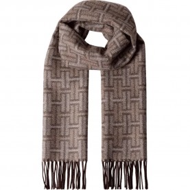 Шал Hackett HM0400111 scarf - Brown (Nut Brown) шал,ръкавици,шапки,и,шалове,hackett,hm0400111,scarf,brown,(nut,brown)
