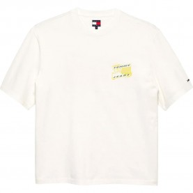 Тениска Tommy jeans 90´s Bubble Flag short sleeve T-shirt - White (Ecru) тениска,мъжки,тениски,дамски,тениски,tommy,jeans,90´s,bubble,flag,short,sleeve,t,shirt,white,(ecru)