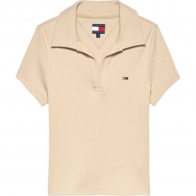 Дънки Tommy jeans DW0DW22326 short sleeve polo - Beige (White Clay) дънки,дамски,блузи,с,яка,мъжки,блузи,с,яка,tommy,jeans,dw0dw22326,short,sleeve,polo,beige,(white,clay)