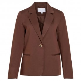 Сако Vila Bella blazer - Brown (Coffee Bean / Detail Melange) сако,дамски,сака,vila,bella,blazer,brown,(coffee,bean,detail,melange)