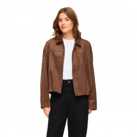 Яке Vila Viral jacket - Brown (Rain Drum) яке,мъжки,якета,дамски,якета,и,палта,vila,viral,jacket,brown,(rain,drum)
