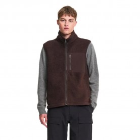 Тениска Aigle AIW26MFLE004 sleeveless T-shirt - Brown (Earth) тениска,мъжки,тениски,дамски,тениски,aigle,aiw26mfle004,sleeveless,t,shirt,brown,(earth)