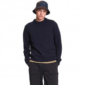Блуза Aigle AIW26MKNI001 sweater - Blue (Empire) блуза,мъжки,пуловери,дамски,пуловери,aigle,aiw26mkni001,sweater,blue,(empire)