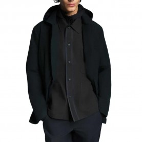 Палто Aigle AIW26UOUI009 coat - Black (Black) палто,мъжки,якета,aigle,aiw26uoui009,coat,black,(black)