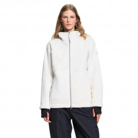 Блуза Aigle AIW26WFLE014 full zip sweatshirt - White (Milk) блуза,дамски,блузи,aigle,aiw26wfle014,full,zip,sweatshirt,white,(milk)