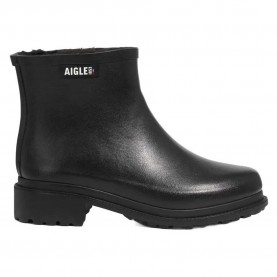 Обувки Aigle Fulfeel Low Fur boots - Black (Black) обувки,дамски,боти,мъжки,боти,aigle,fulfeel,low,fur,boots,black,(black)