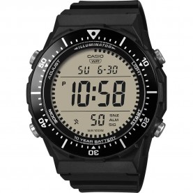 Часовник Casio AE-1700 42.1mm 10ATM Quartz Digital watch - Black (Black / Black / Resin) часовник,часовници,casio,ae,1700,42.1mm,10atm,quartz,digital,watch,black,(black,black,resin)