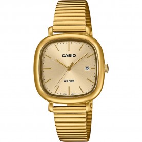Часовник Casio LTP-B166 23.2mm 3ATM Quartz Analog woman watch - Golden (Gold / Gold / Mineral) часовник,часовници,casio,ltp,b166,23.2mm,3atm,quartz,analog,woman,watch,golden,(gold,gold,mineral)