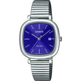 Часовник Casio LTP-B166 23.2mm 3ATM Quartz Analog woman watch - Silver (Silver / Light Blue / Mineral) часовник,часовници,casio,ltp,b166,23.2mm,3atm,quartz,analog,woman,watch,silver,(silver,light,blue,mineral)