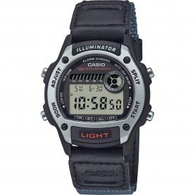 Часовник Casio W-220 47.3mm 10ATM Quartz Digital watch - Grey (Grey / Grey / Resin) часовник,часовници,casio,w,220,47.3mm,10atm,quartz,digital,watch,grey,(grey,grey,resin)