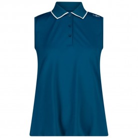 CMP 31T5076 sleeveless polo - Blue (Night) дамски,блузи,с,яка,мъжки,блузи,с,яка,cmp,31t5076,sleeveless,polo,blue,(night)