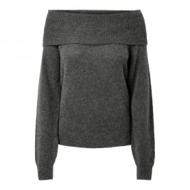 Блуза Yas Johi sweater - Grey (Medium Grey Melange) блуза,мъжки,пуловери,дамски,пуловери,yas,johi,sweater,grey,(medium,grey,melange)