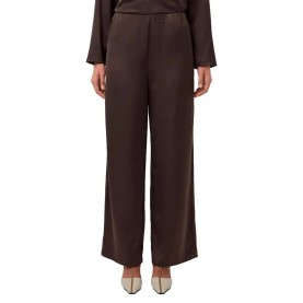 Панталони Yas Pella Wide Leg high waist pants - Brown (Chocolate Brown) панталони,мъжки,панталони,дамски,панталони,yas,pella,wide,leg,high,waist,pants,brown,(chocolate,brown)