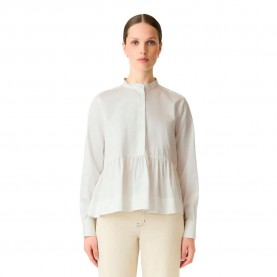 Yas Salsy long sleeve blouse - White (Star White) дамски,блузи,yas,salsy,long,sleeve,blouse,white,(star,white)