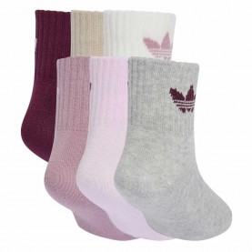 чорапи,мъжки,чорапи,дамски,чорапи,adidas,originals,trefoil,socks,6,pairs,multicolor,(maroon,magic,mauve,orchid,fusion)