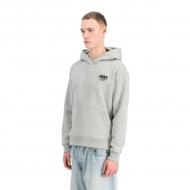 Суичър Alpha industries Alpha Signature hoodie - Grey (Grey Heather) суичър,мъжки,пуловери,alpha,industries,alpha,signature,hoodie,grey,(grey,heather)