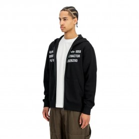Блуза Alpha industries Defense full zip sweatshirt - Black (Black) блуза,мъжки,пуловери,alpha,industries,defense,full,zip,sweatshirt,black,(black)