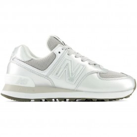 Маратонки New balance 574 trainers - White (Grey 428) маратонки,мъжки,маратонки,дамски,маратонки,new,balance,574,trainers,white,(grey,428)