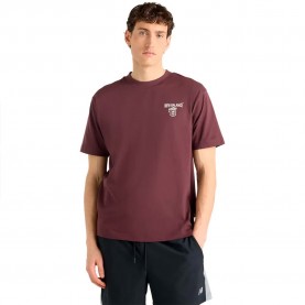 Тениска New balance Grab a Bite London short sleeve T-shirt - Purple (Brown) тениска,мъжки,тениски,дамски,тениски,new,balance,grab,a,bite,london,short,sleeve,t,shirt,purple,(brown)