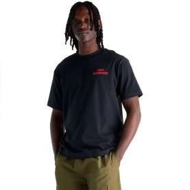 Тениска New balance Intelligent short sleeve T-shirt - Black (Black) тениска,мъжки,тениски,дамски,тениски,new,balance,intelligent,short,sleeve,t,shirt,black,(black)