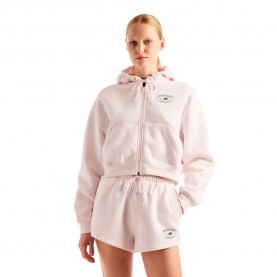 Блуза New balance Reimagined full zip sweatshirt - Pink (Pink) блуза,дамски,блузи,new,balance,reimagined,full,zip,sweatshirt,pink,(pink)