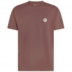 Тениска O´neill O´Riginals Badge short sleeve T-shirt - Brown (Purple Gray) тениска,мъжки,тениски,дамски,тениски,o´neill,o´riginals,badge,short,sleeve,t,shirt,brown,(purple,gray)