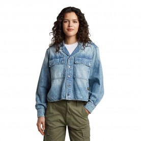 Риза с дълъг ръкав G-Star D30103-D539 long sleeve shirt - Blue (Vintage Cruiser) риза,с,дълъг,ръкав,дамски,ризи,мъжки,ризи,g,star,d30103,d539,long,sleeve,shirt,blue,(vintage,cruiser)