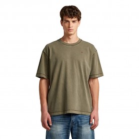 Тениска G-Star D30691-E401 short sleeve T-shirt - Green (Dark Khaki Gd) тениска,мъжки,тениски,дамски,тениски,g,star,d30691,e401,short,sleeve,t,shirt,green,(dark,khaki,gd)