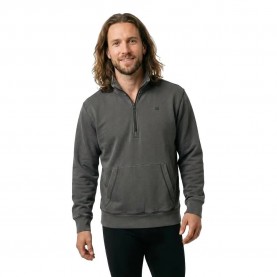Блуза G-Star D30717-D969 half zip sweatshirt - Grey (Dark Black Gd) блуза,мъжки,пуловери,g,star,d30717,d969,half,zip,sweatshirt,grey,(dark,black,gd)
