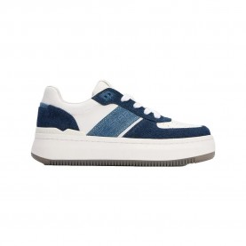 Маратонки G-Star Eve Denim trainers - White (White / Navy) маратонки,мъжки,маратонки,дамски,маратонки,g,star,eve,denim,trainers,white,(white,navy)